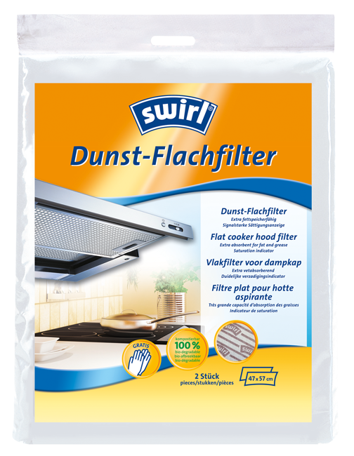 Dunstflachfilter 2Stück