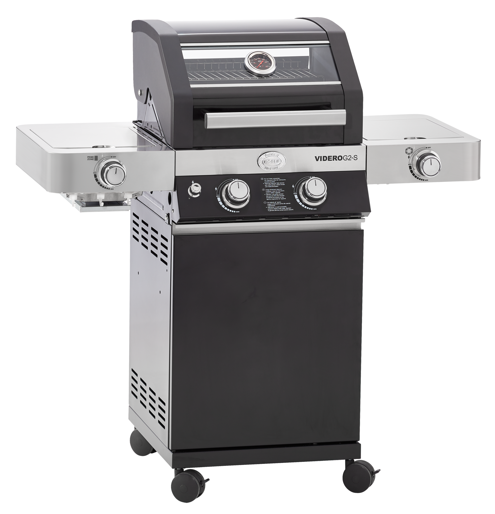 Gasgrill Videro G2 G2-S sw