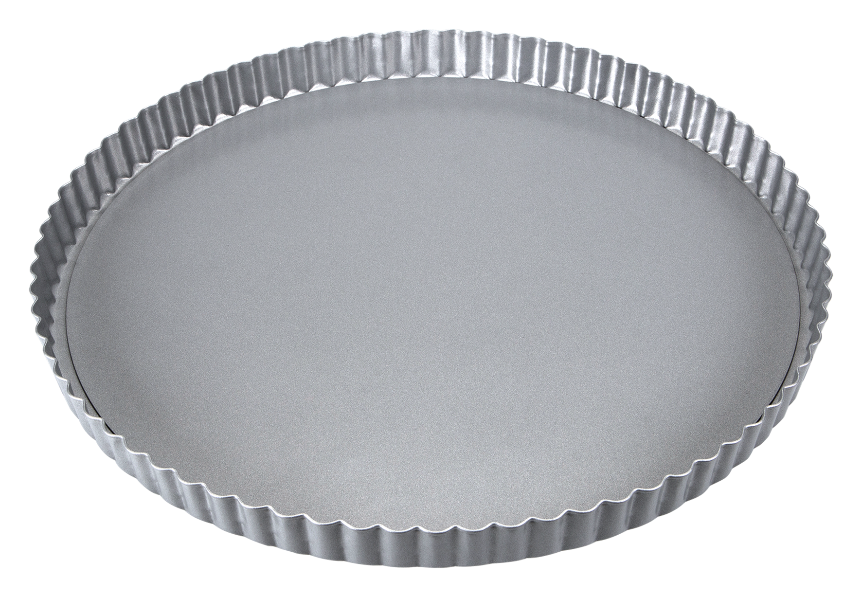 Tarteform ø 28x2.2 cm silber