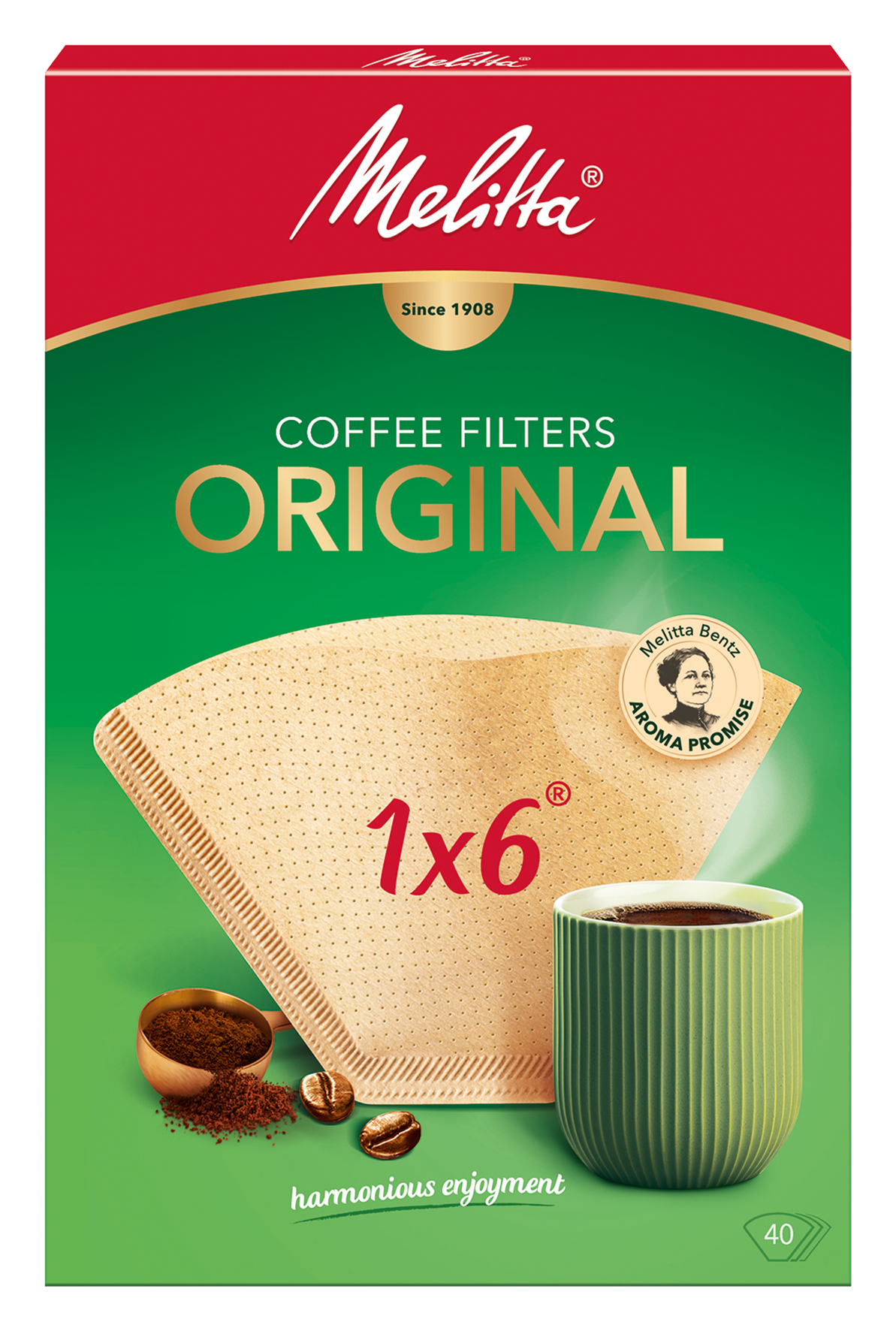 Filtertüten 1x6 40Stück