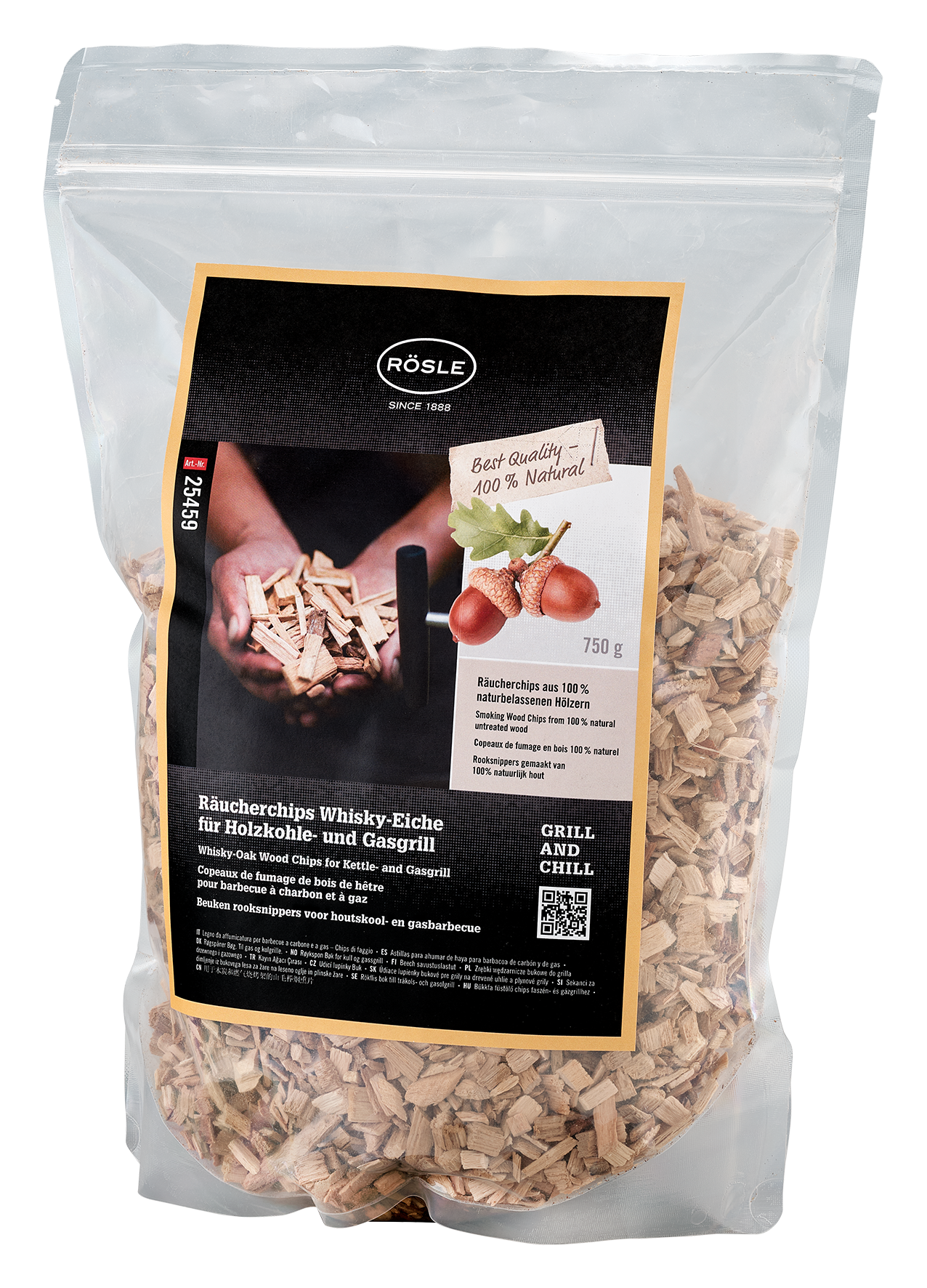 Räucherchips Whisky Eiche