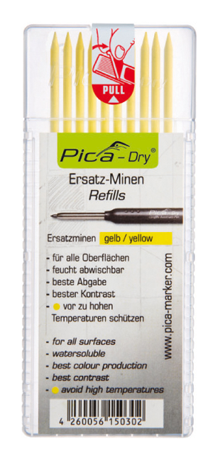 Ersatzminen Dry gelb