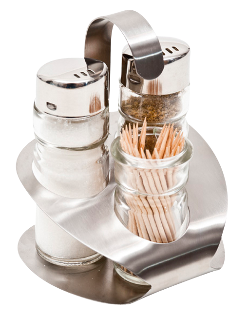 Menage Amalfi Inox 3-tlg.