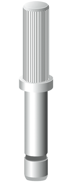 Riffelstift 8.0/8.4 mm 4Stk