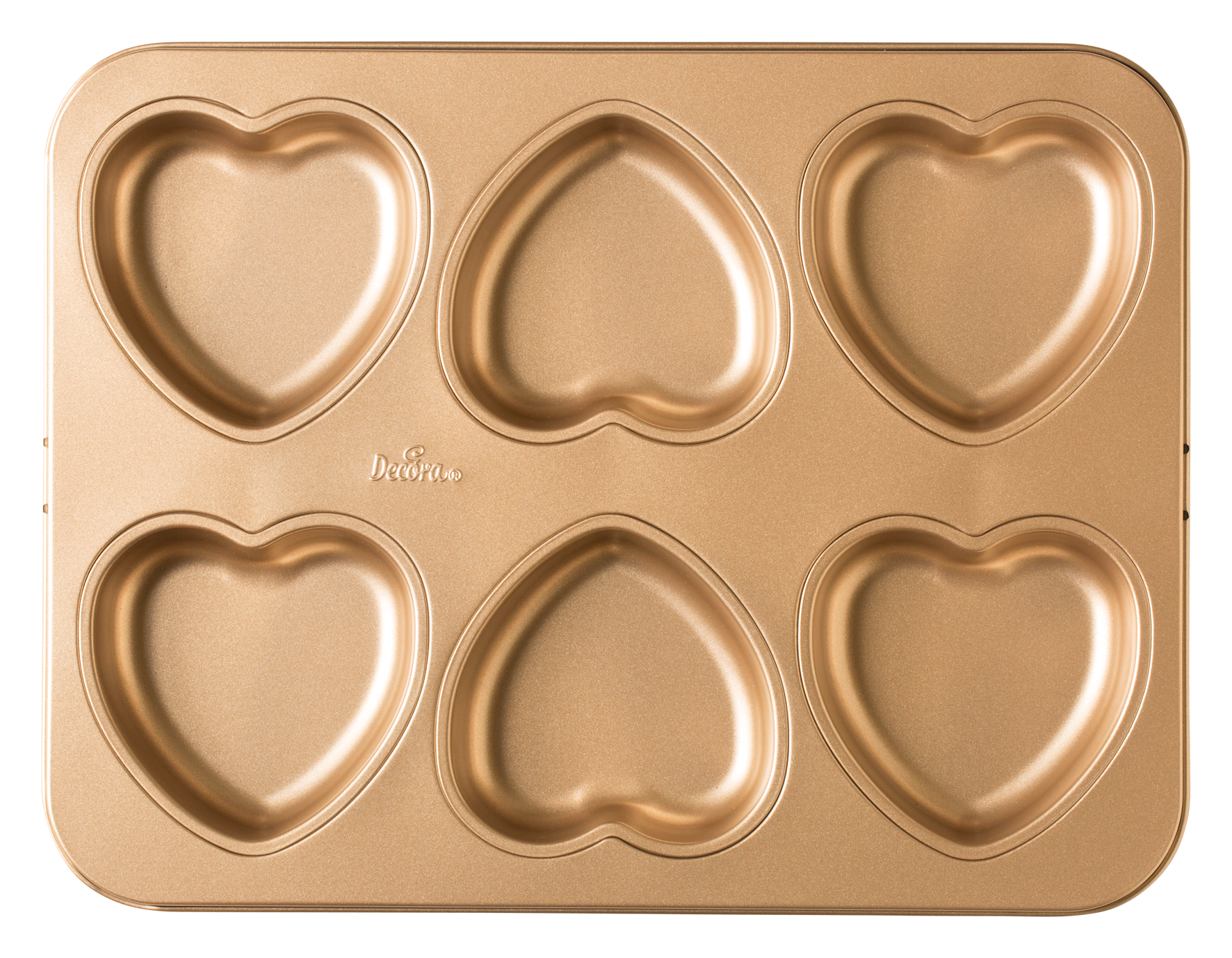 Backblech Herzen 6er ø 9.5cm