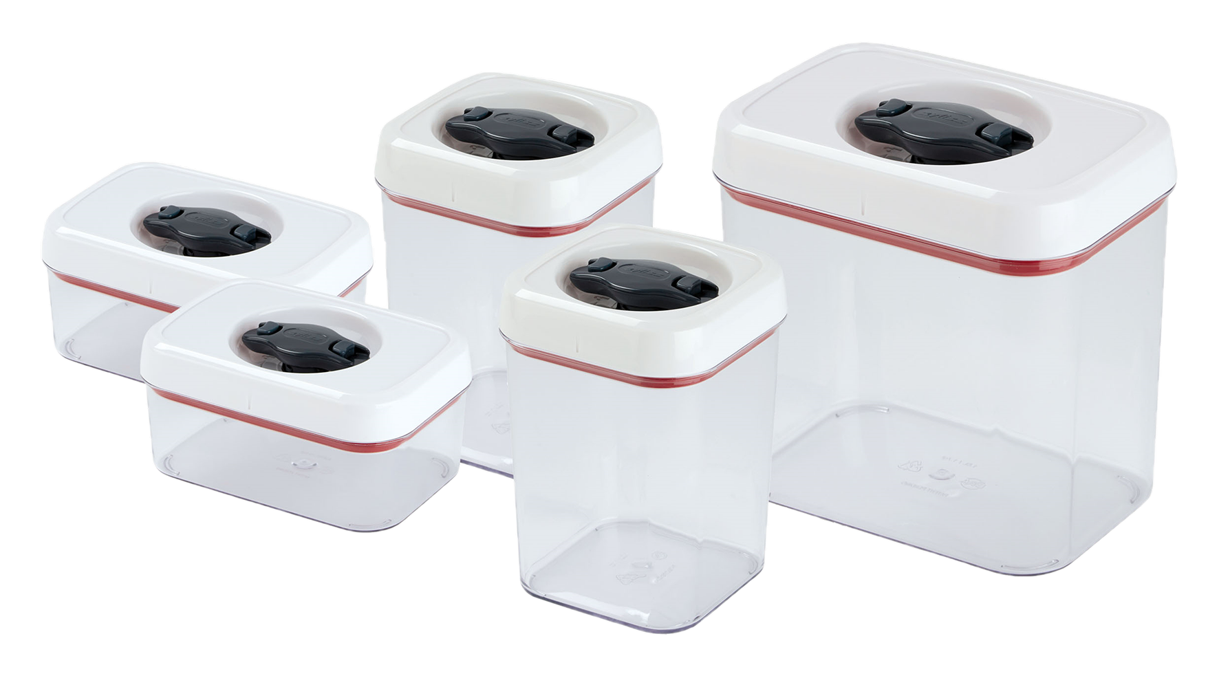 Vorratdosen Set Twist&Seal5tlg