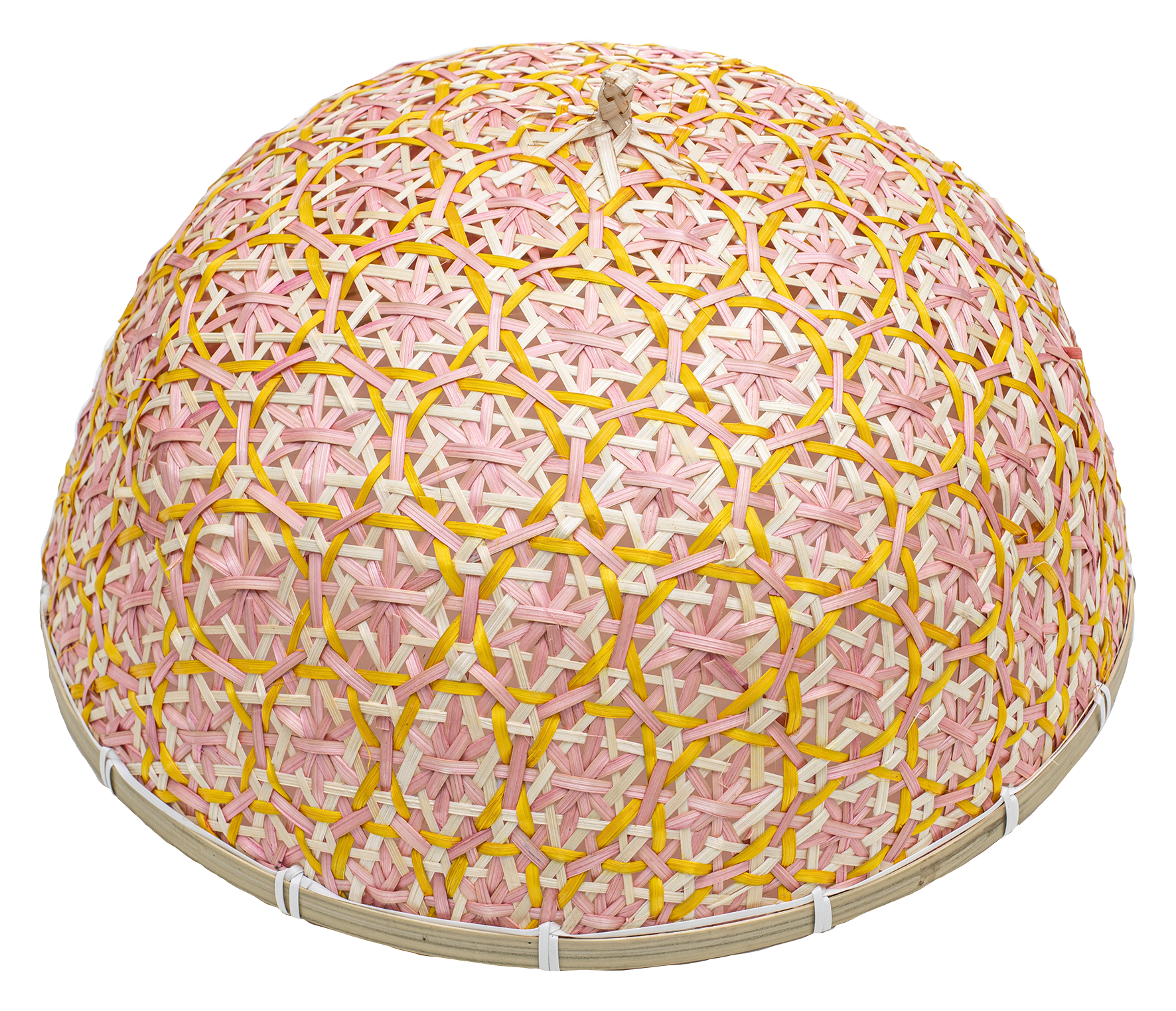 Abdeckhaube geflo Bambus ø 34