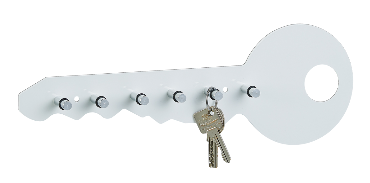 Schlüsselbord weiss 35cm