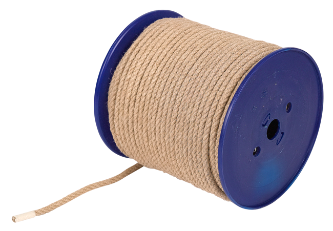 Flachsseil 8mm 3- litzig 100m