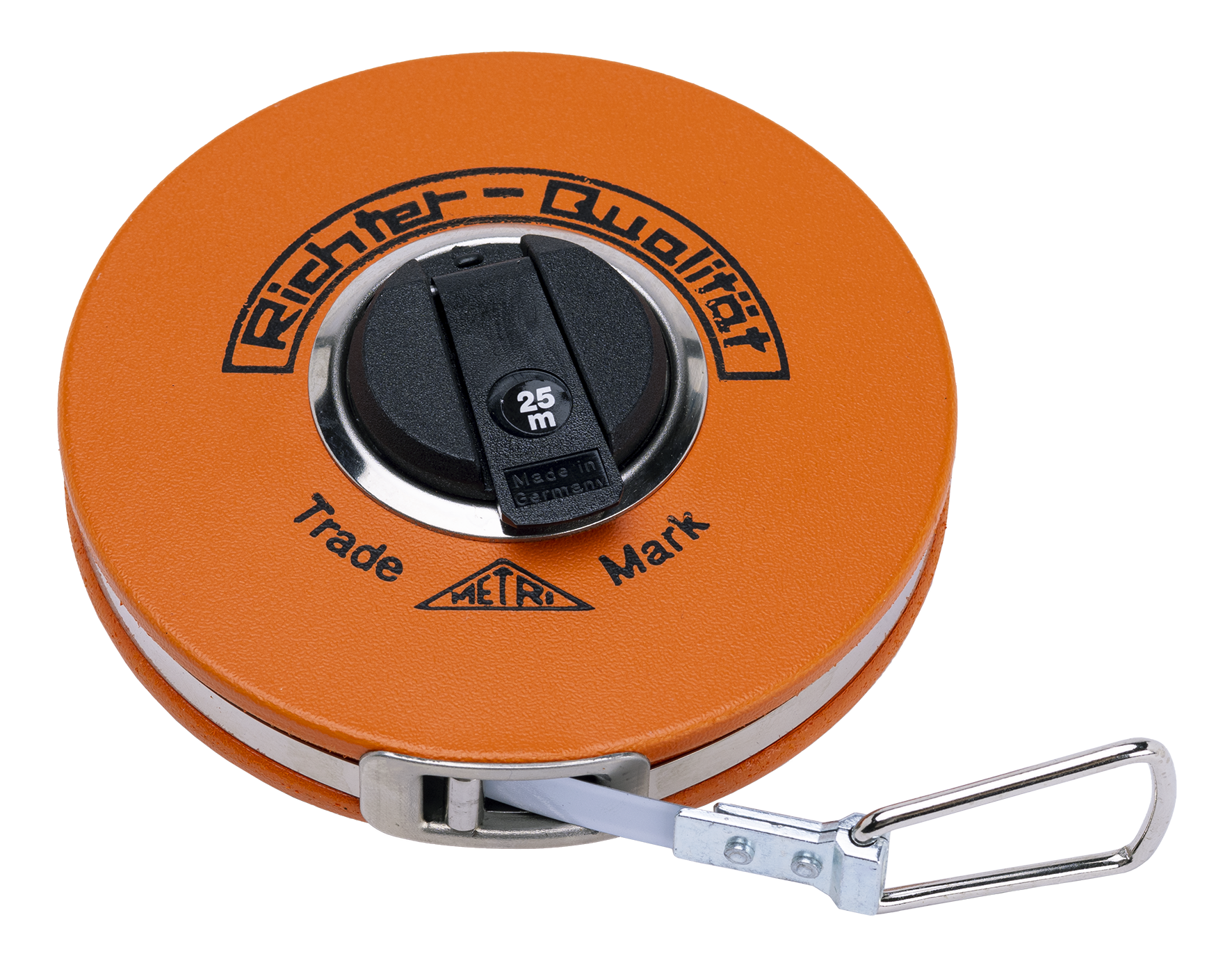 Kapselbandm. Stahl 25 m 10 mm