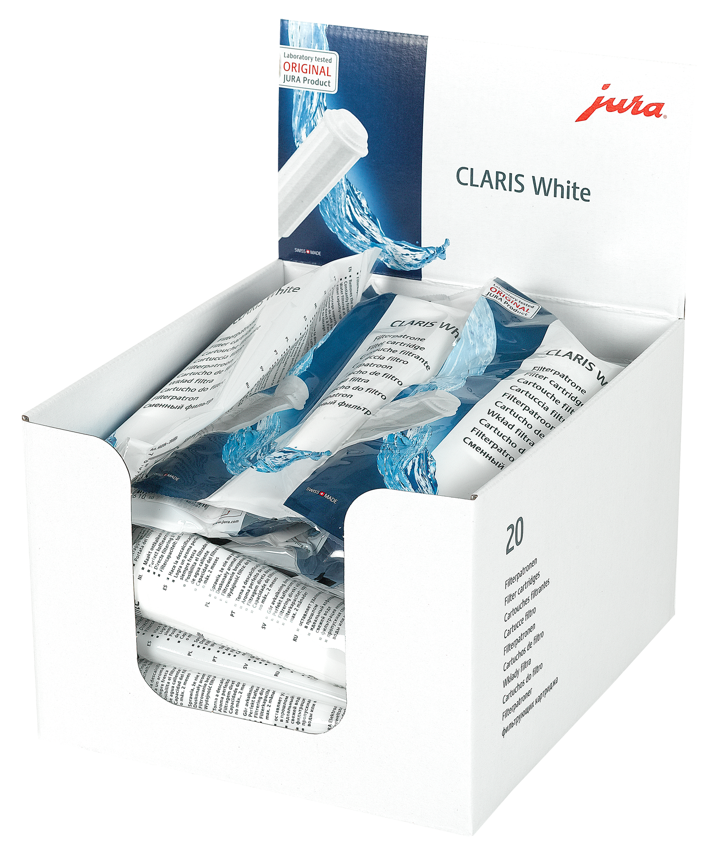 Filterpatrone Claris white