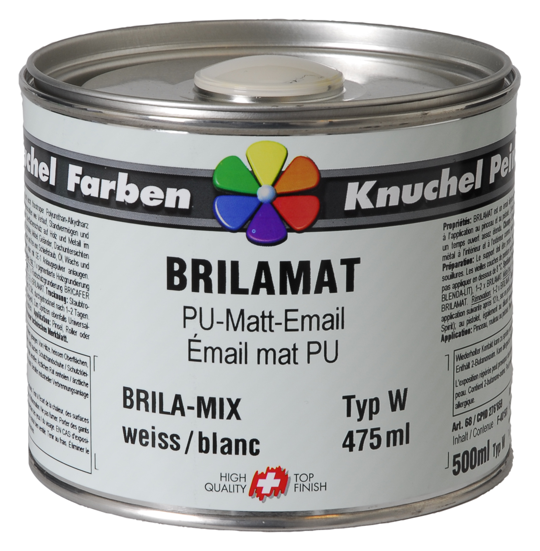 Brilamat-Mix 0.5 l weiss