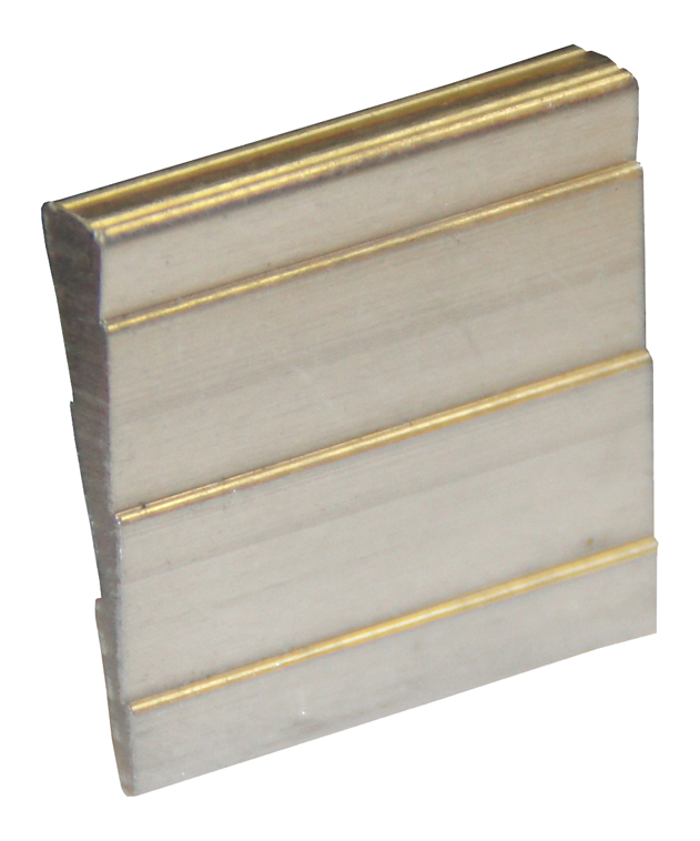 Aluminiumkeil 36x6x30 50 Stk.