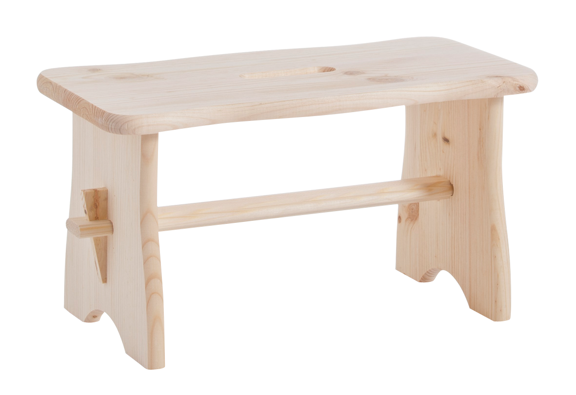 Fussbank Kiefer 39x19x21cm