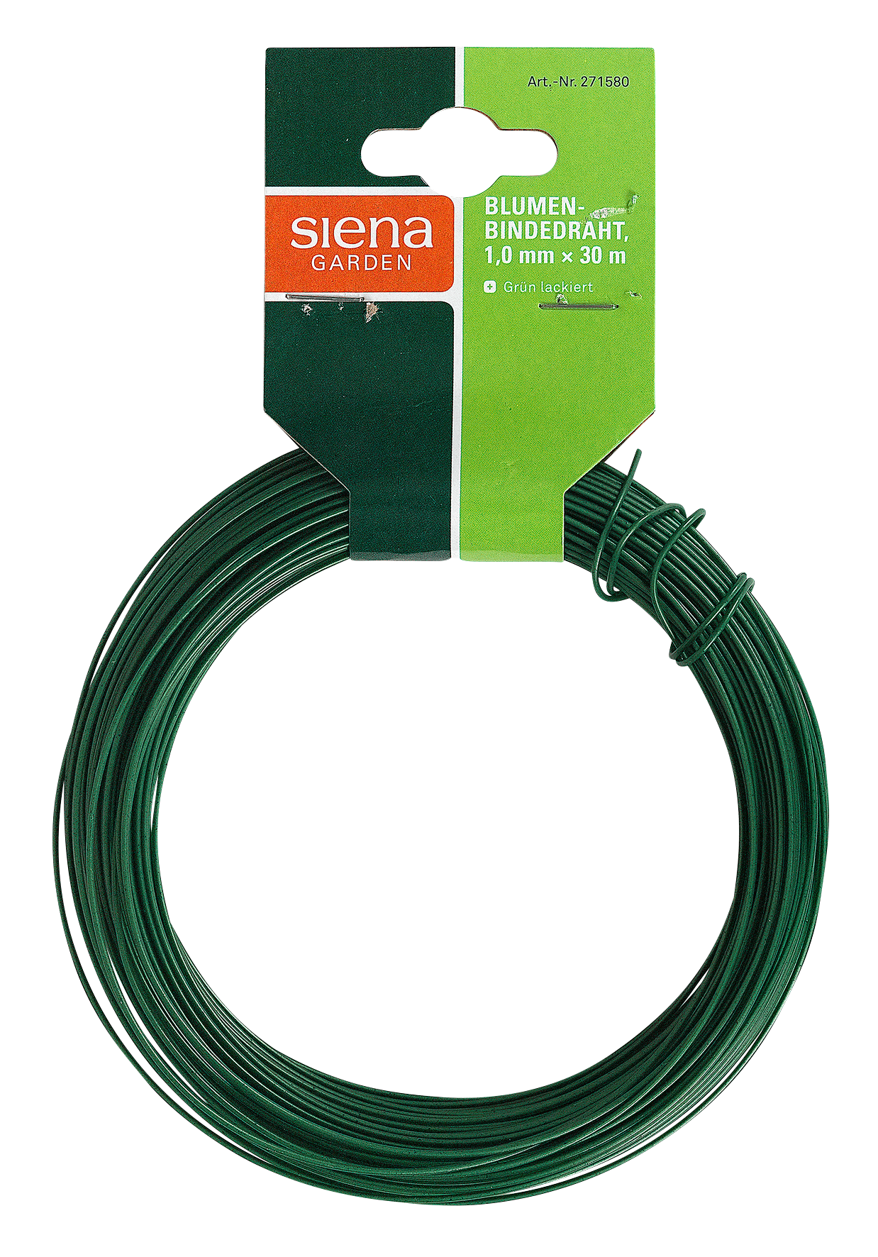 Blumendraht grün 30 m ø 1 mm