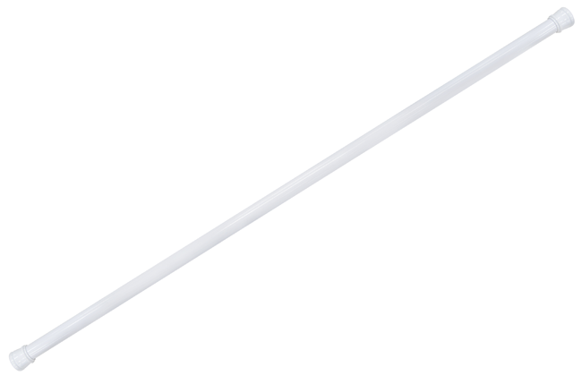 Duschvorhangst.weiss 125-220cm