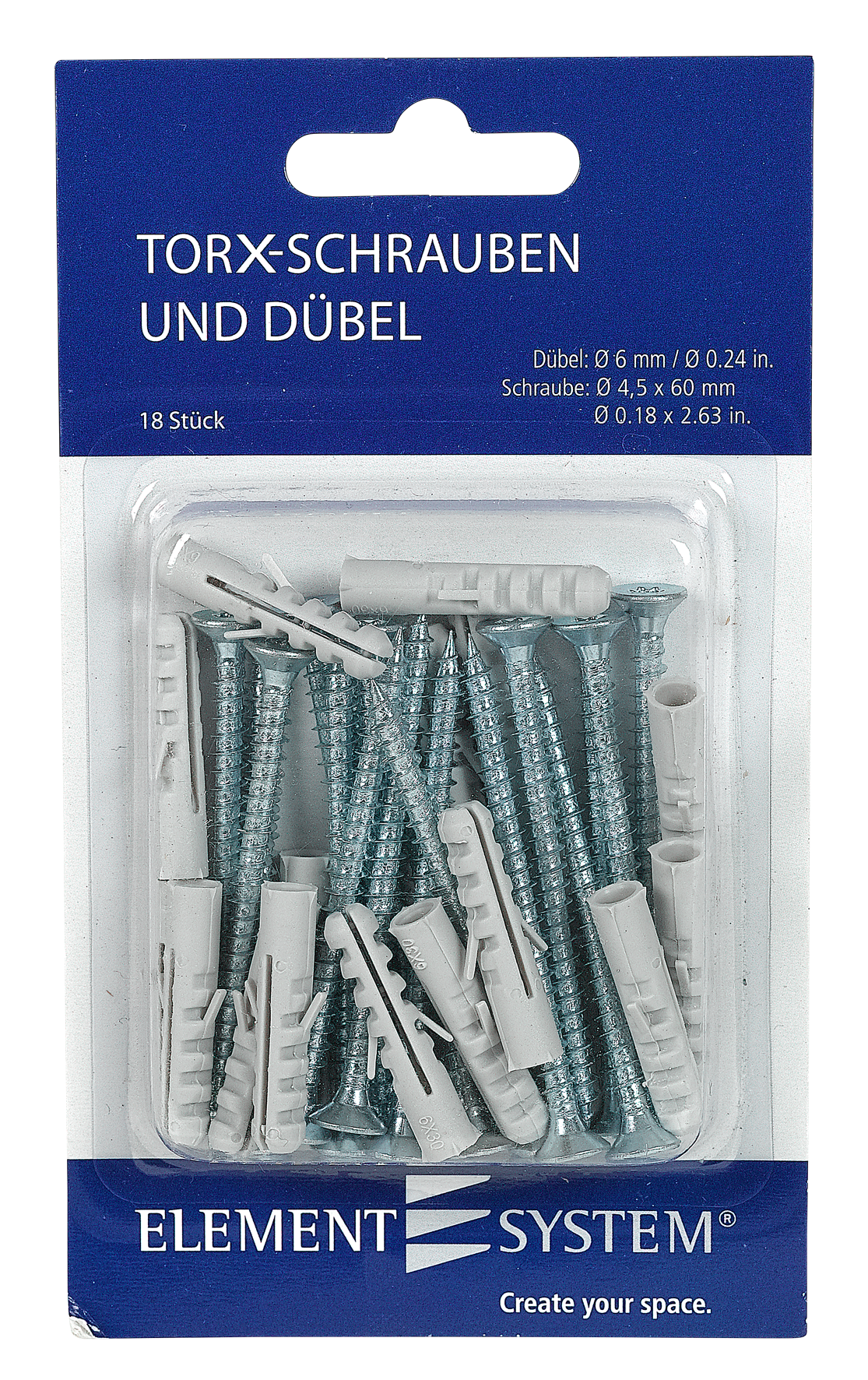 Montageset 18 Stück