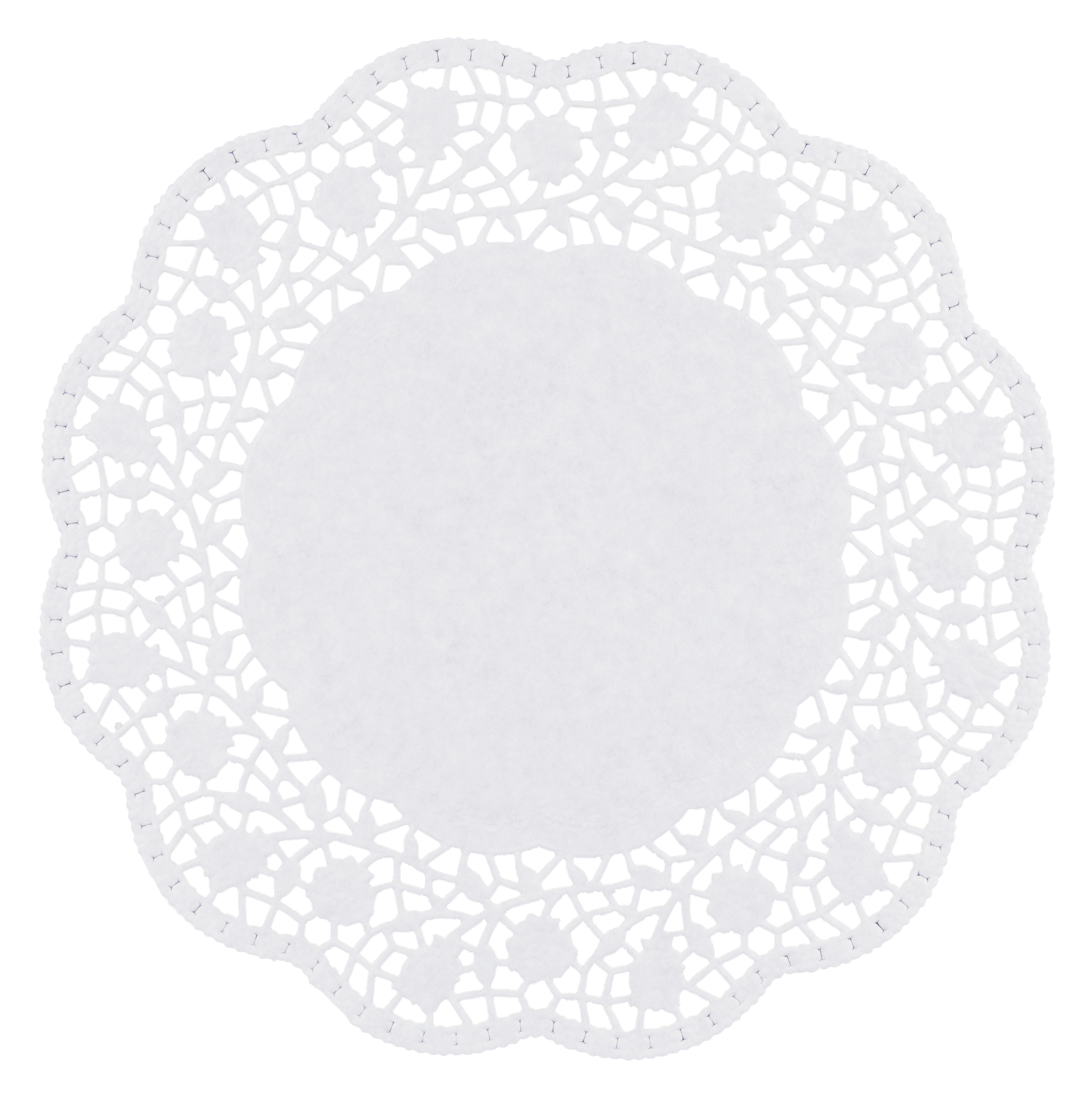 Tortenspitze ø 20cm weiss 6er