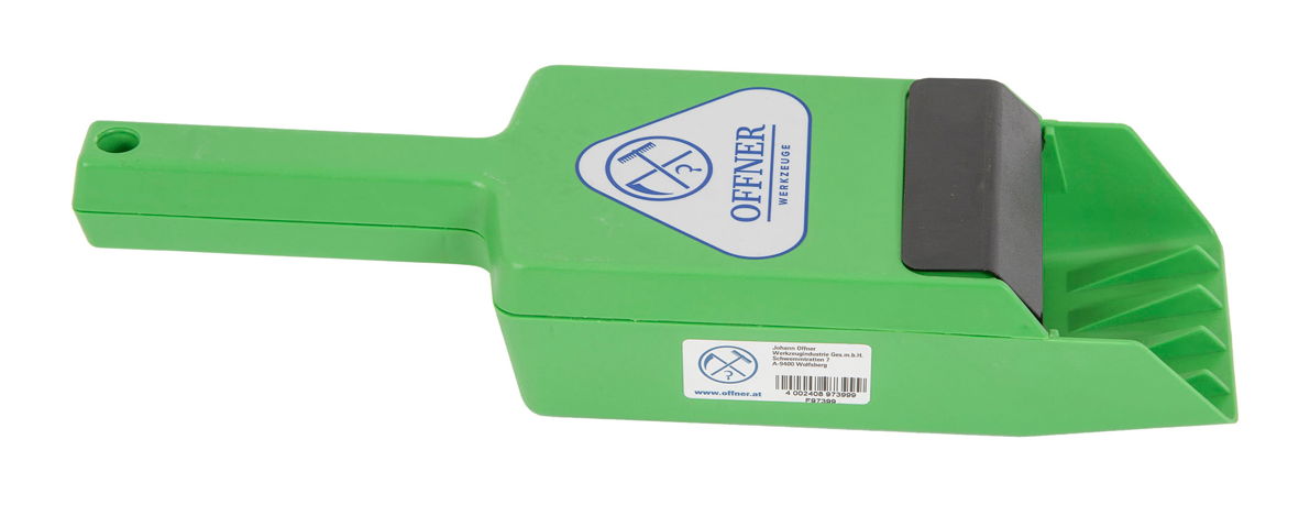 Handstreuschaufel grün