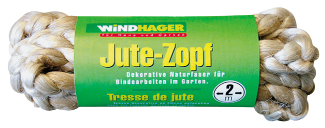 Jute-Zopf 12mm 200cm