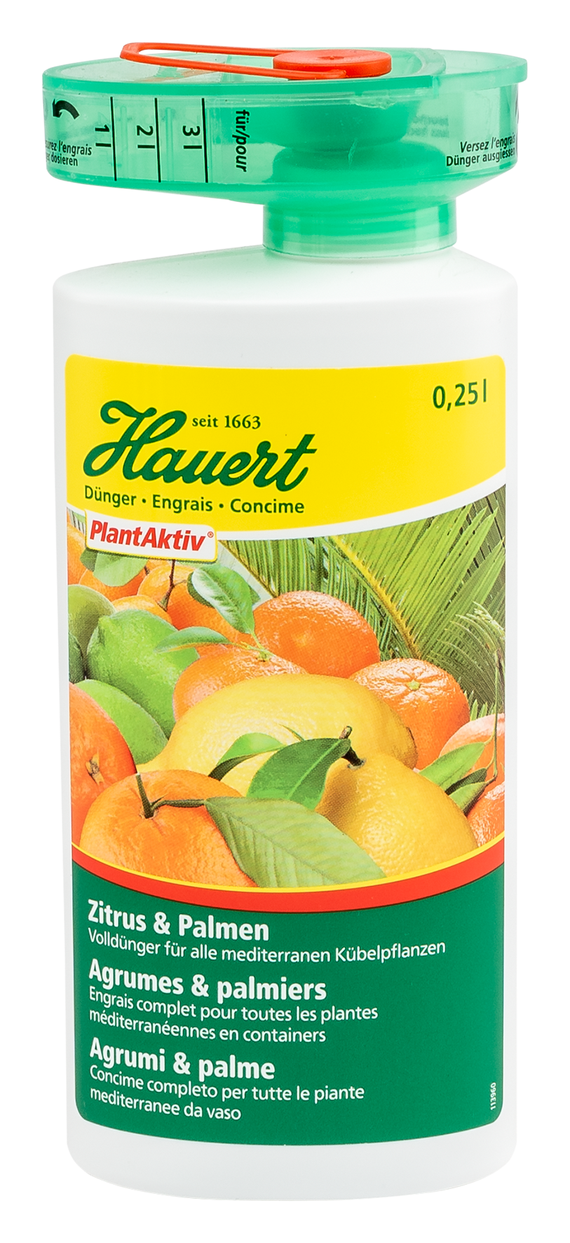 Dünger Zitrus & Palmen 0.25l