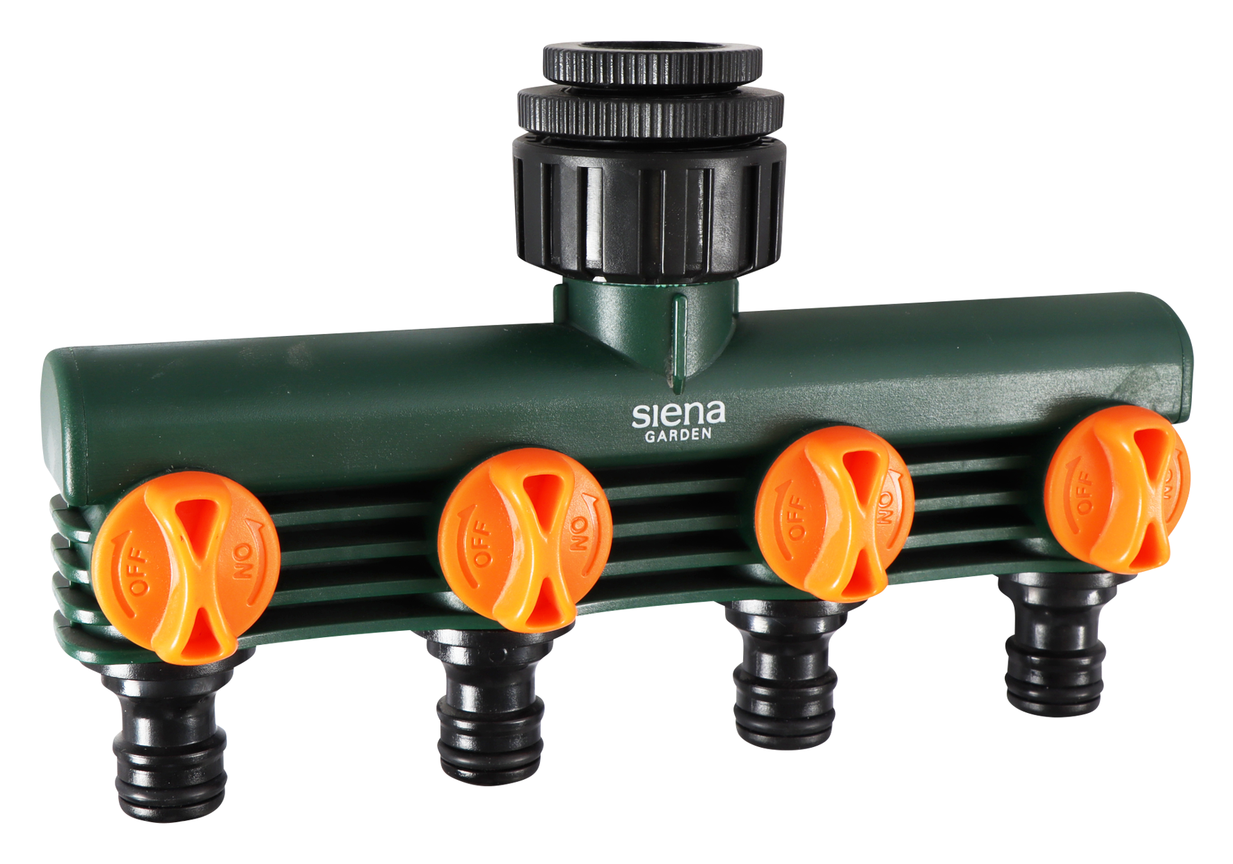 4-Wege-Verteiler 4 Regulierkn.