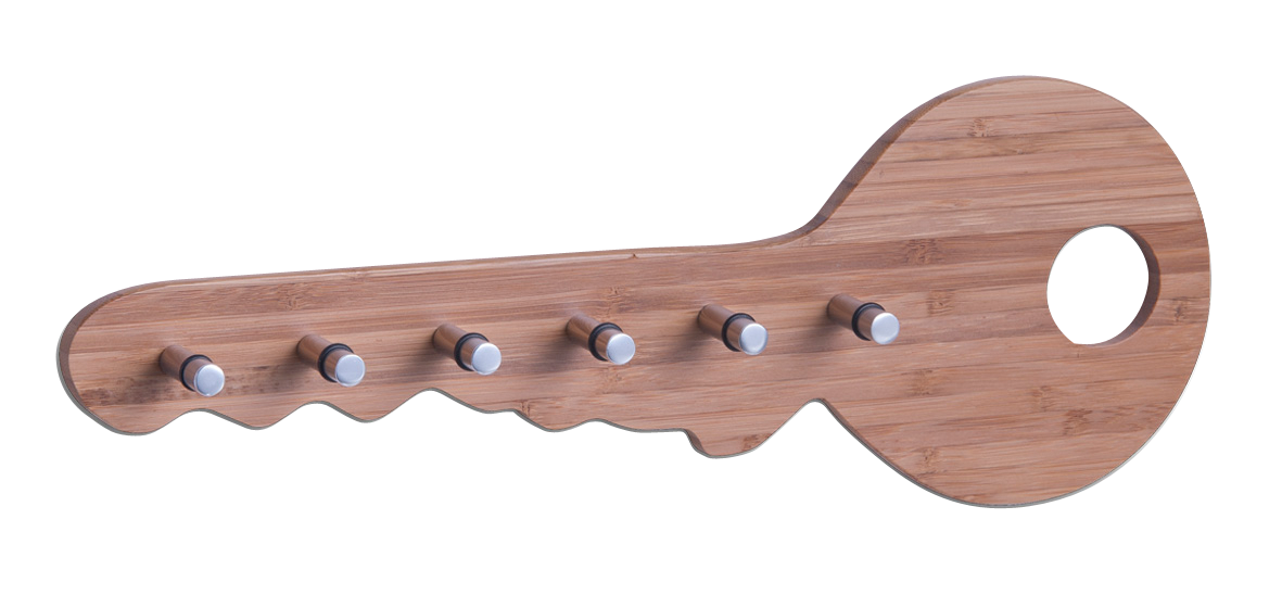 Schlüsselbord Bamboo 35cm