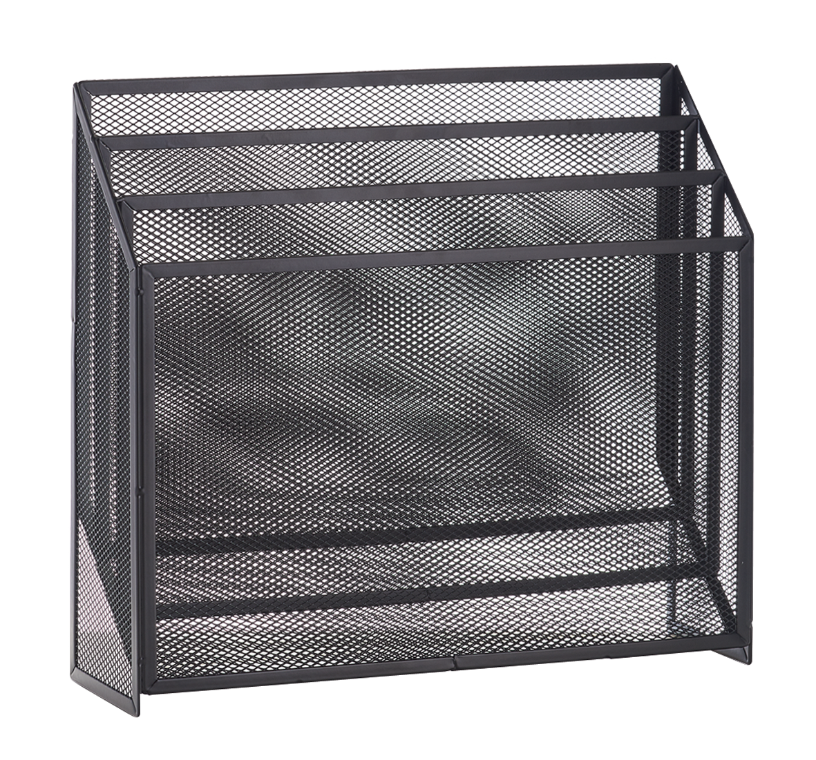 Zeitungsständer Mesh anth.32cm