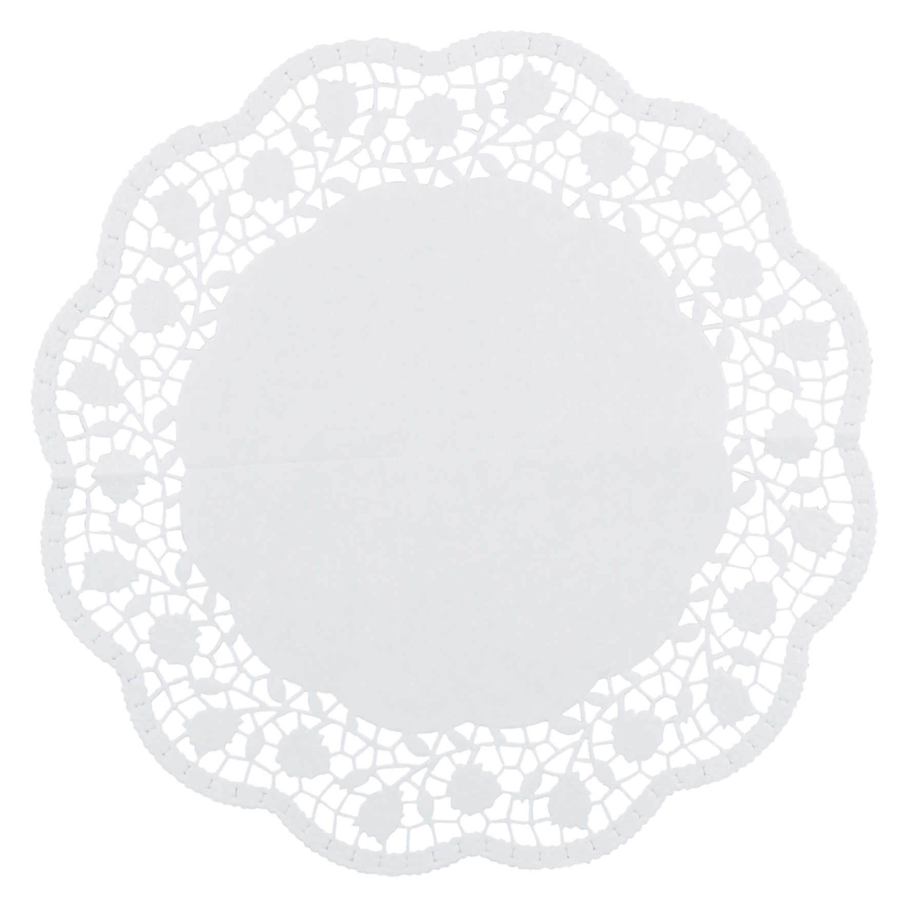 Tortenspitze ø 22 cm weiss 6er