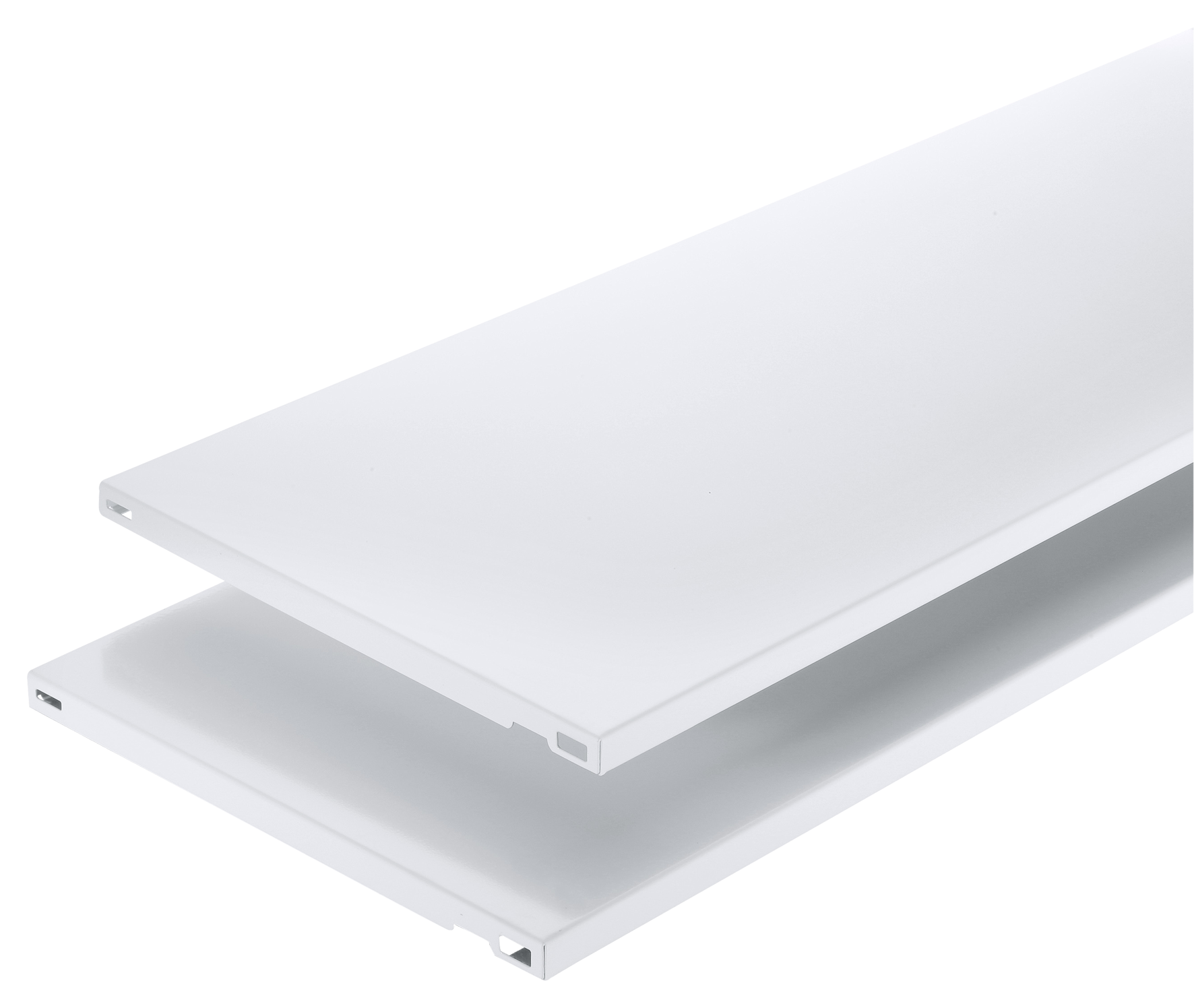 Stahlfachb. weiss 80x30 2 Stk.