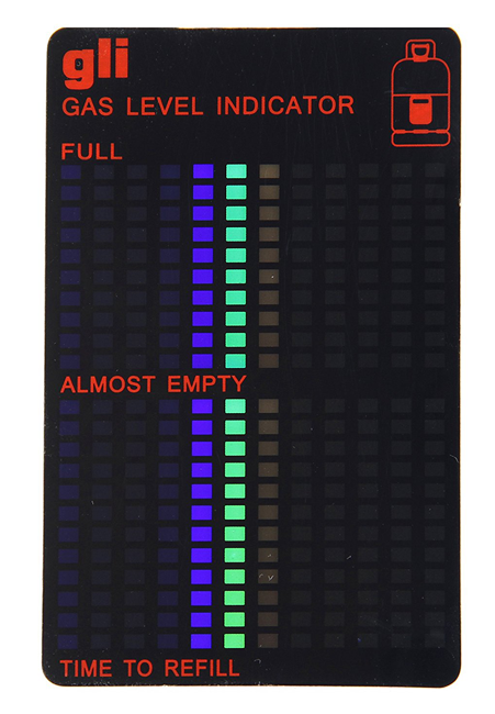 Füllstandsanzeiger für Gasfl.
