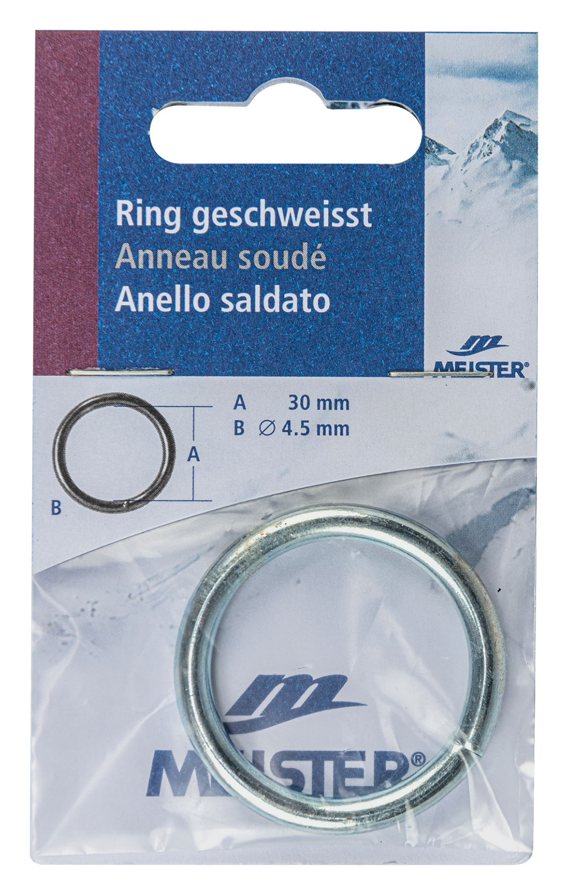 Ring 30x4mm geschweisst