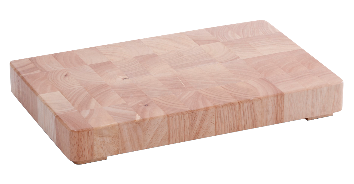 Hackblock Gummibaum 42x27cm