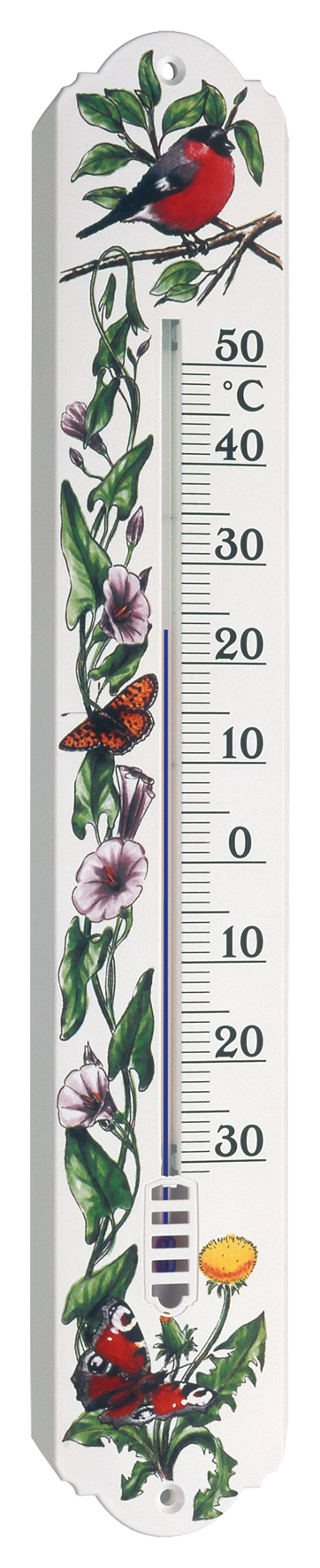 Innen Aussenthermeter Alu 11cm