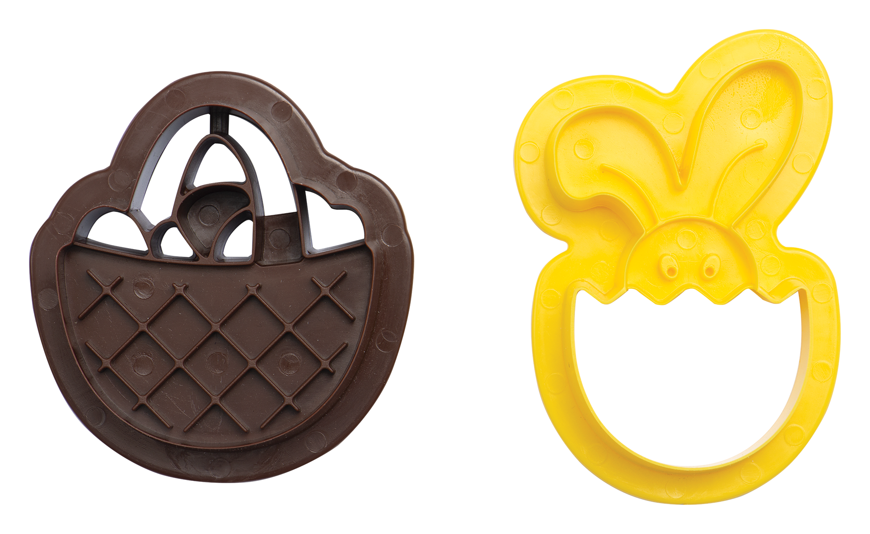 Ausstecher 2er Hase & Korb