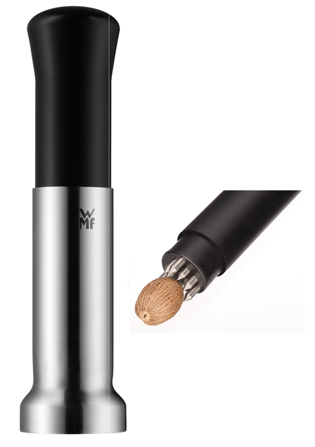 Muskatmühle Inox schwarz