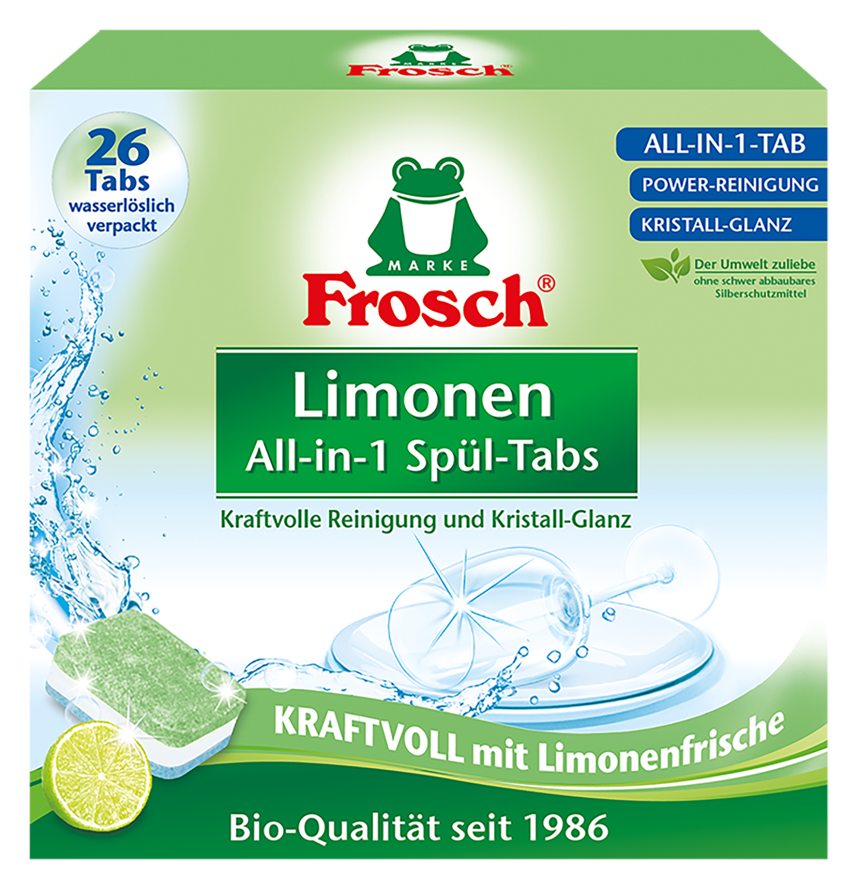 Geschirrspültabs All-in-1 26St