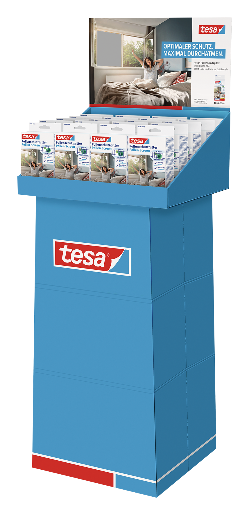 Pollenschutzgitter Display