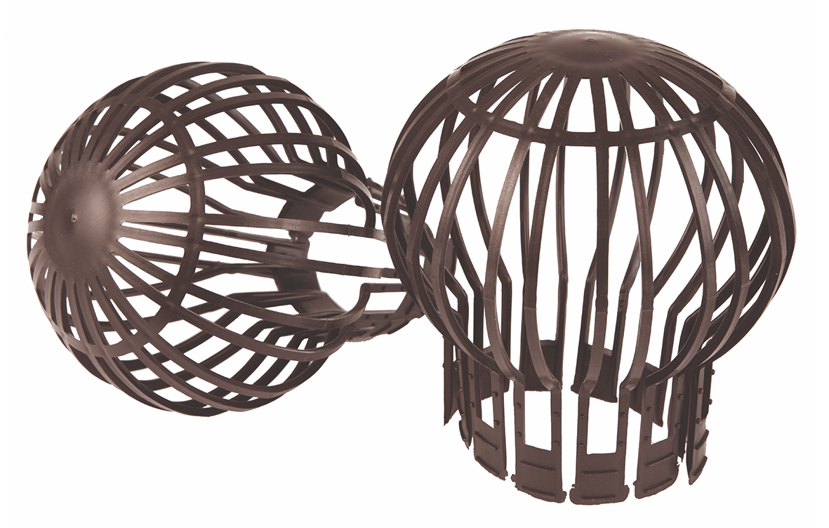 Dachrinnen-Laubschutz 2er Set