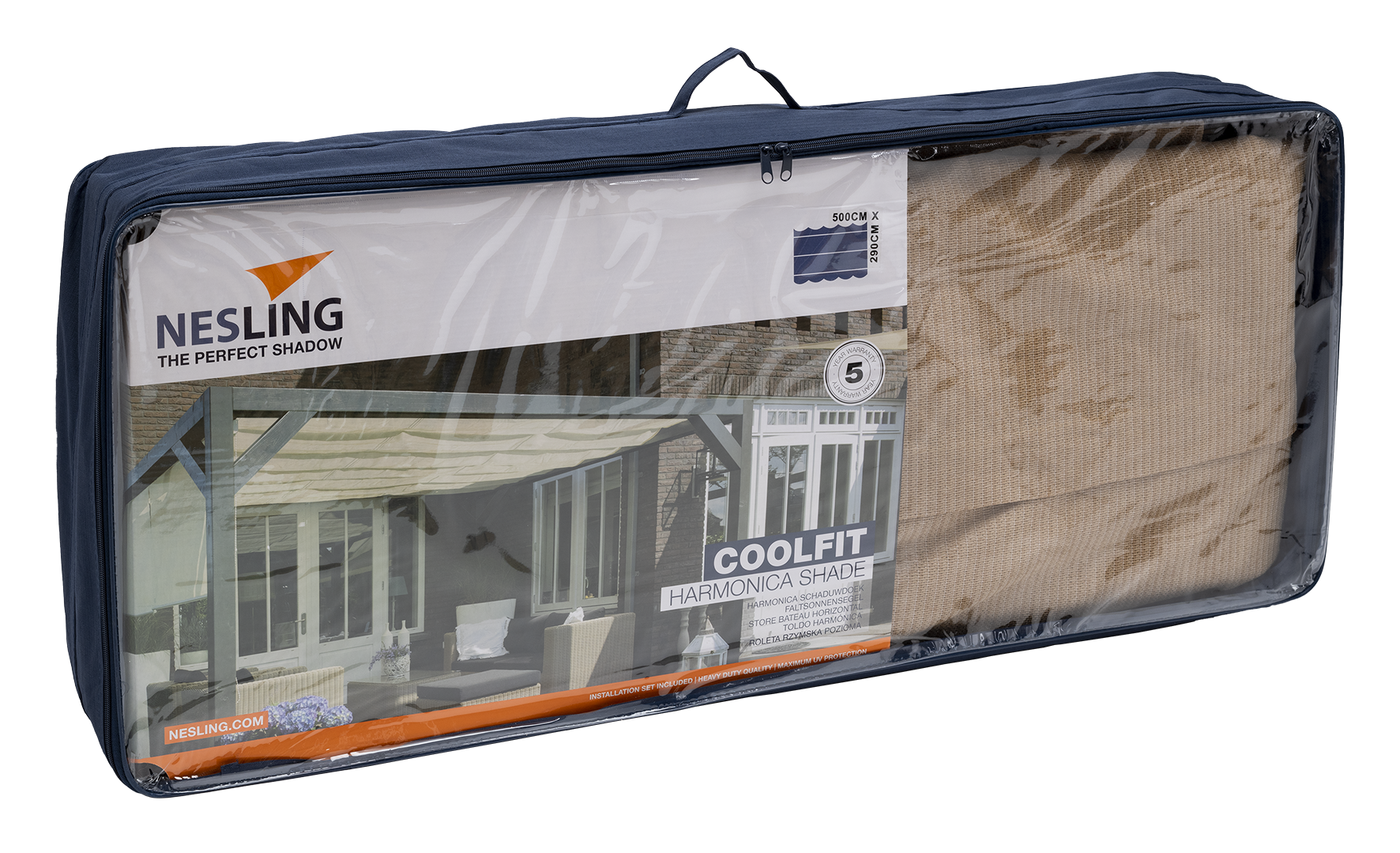 FaltsegelCoolfit sand 5.0x2.9m