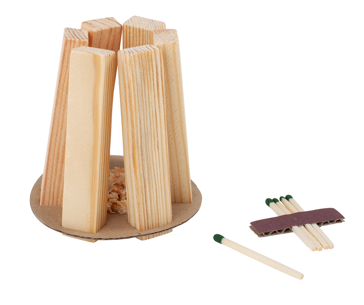 Feuerstarter-Set Kiefernholz