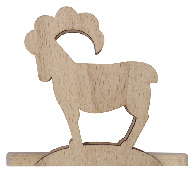 Serviettenhalter Steinb. Holz