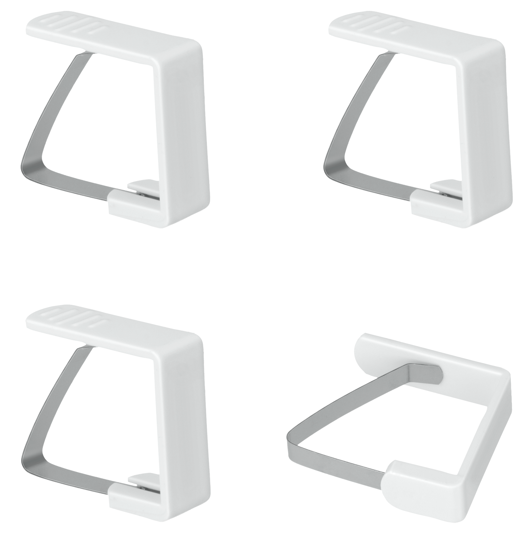 Tischtuchklammer Kunstst. 4St