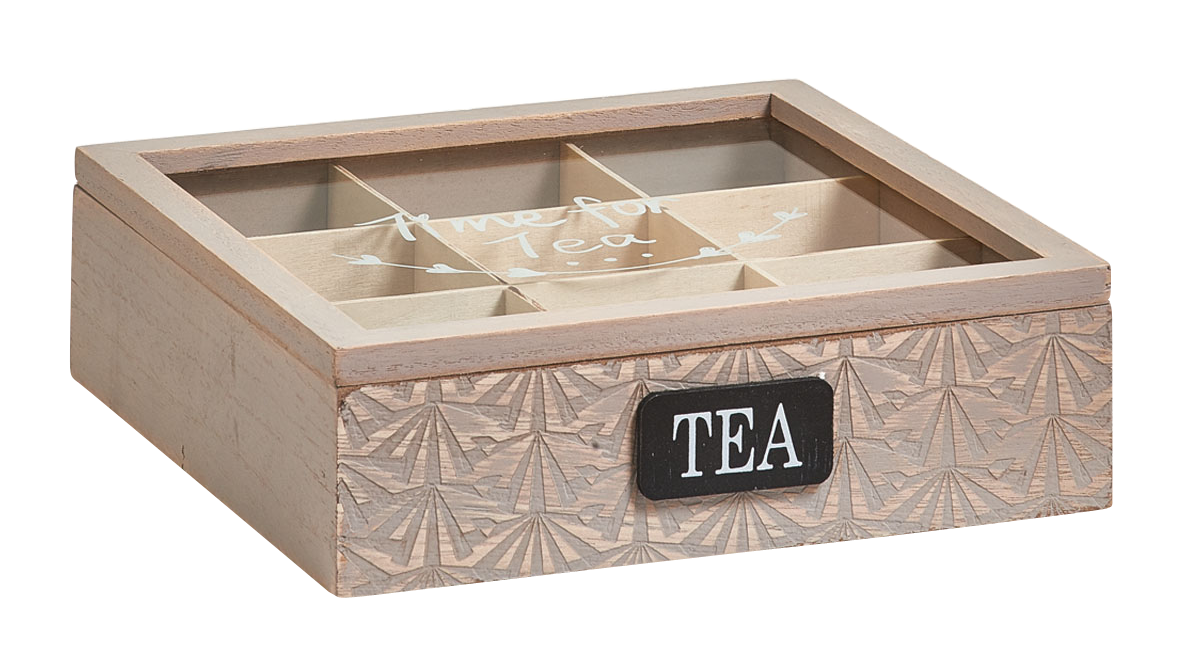 Teebeutelbox Holz 24x34cm