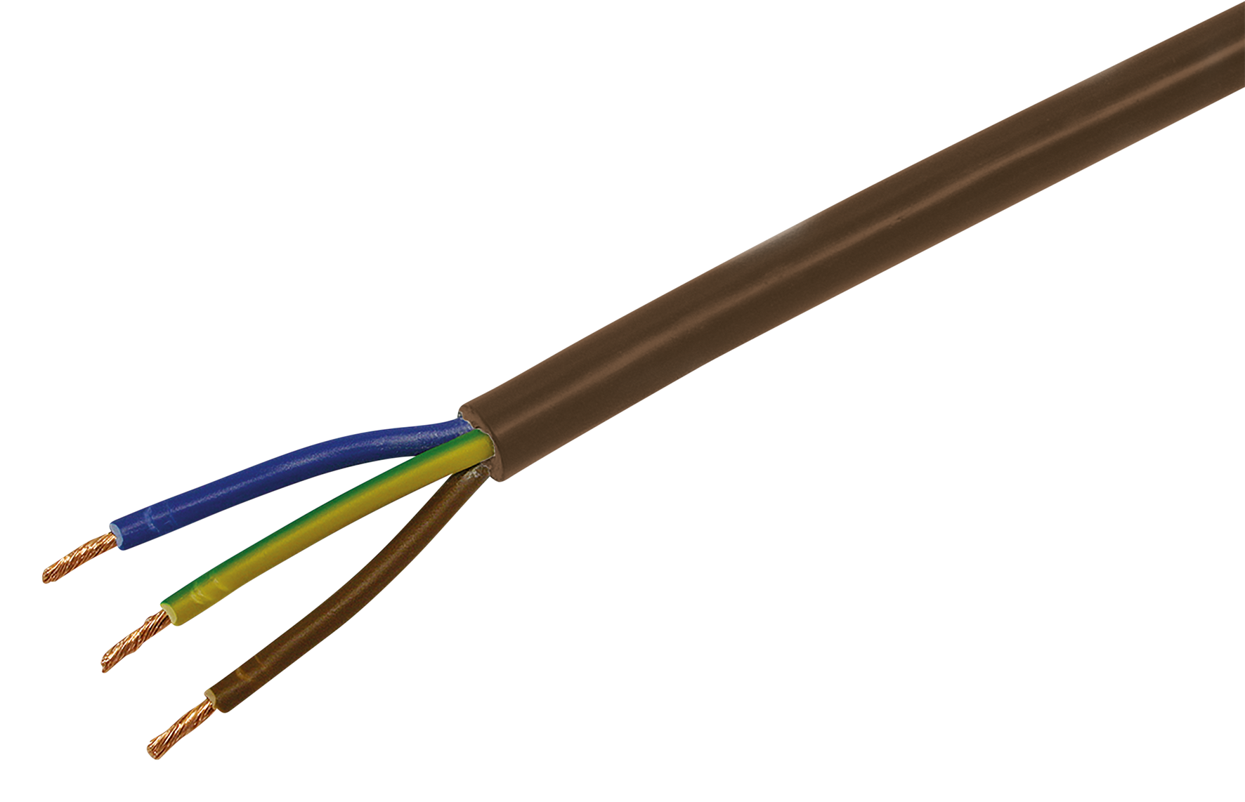 Kabel TD 3x1.0 20m sw