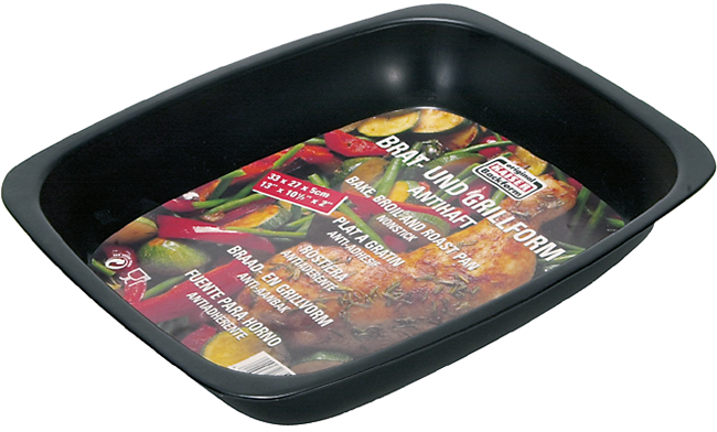 Brat und Grillform 39x30cm