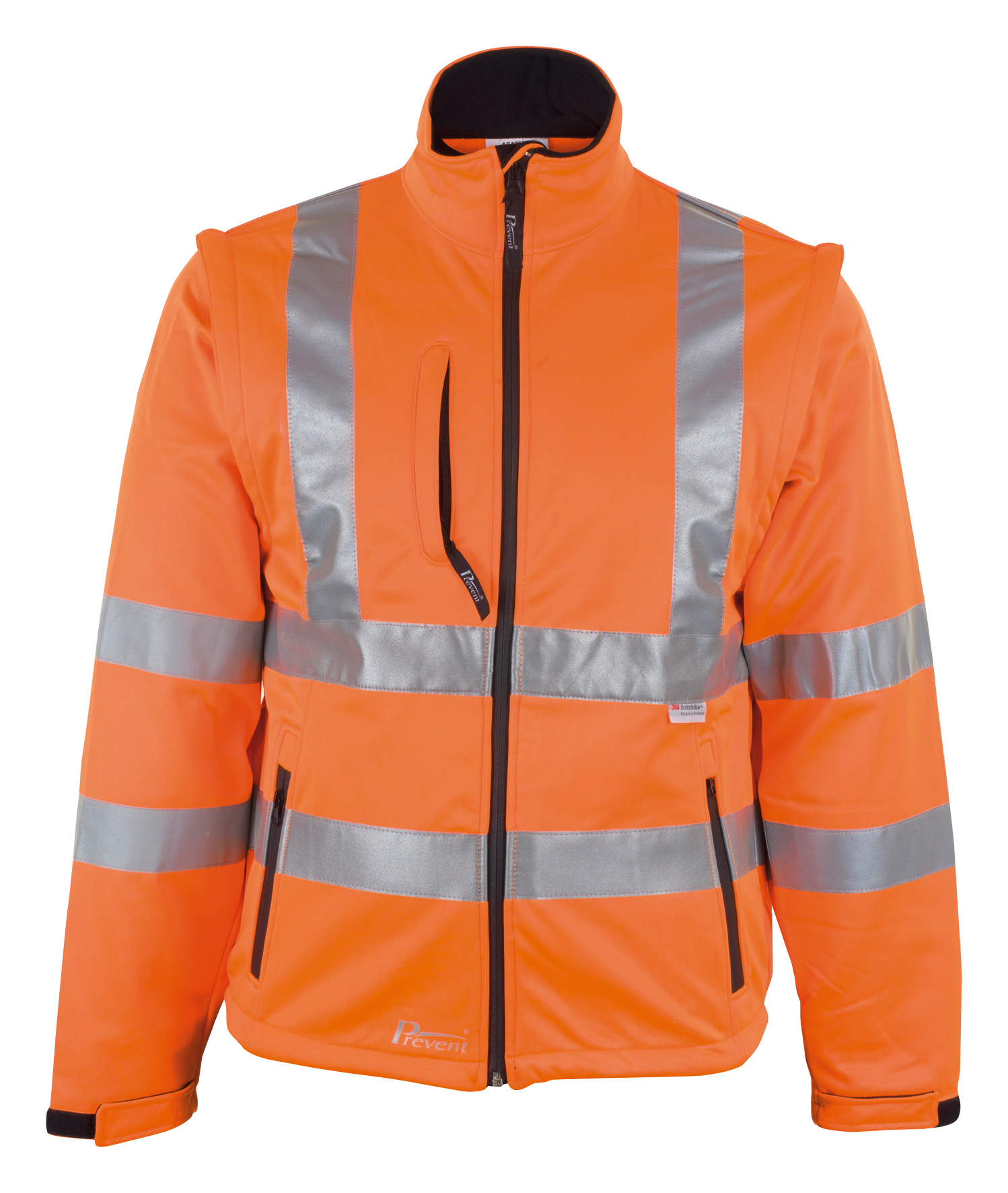 Warnsoftshelljacke or 2XL