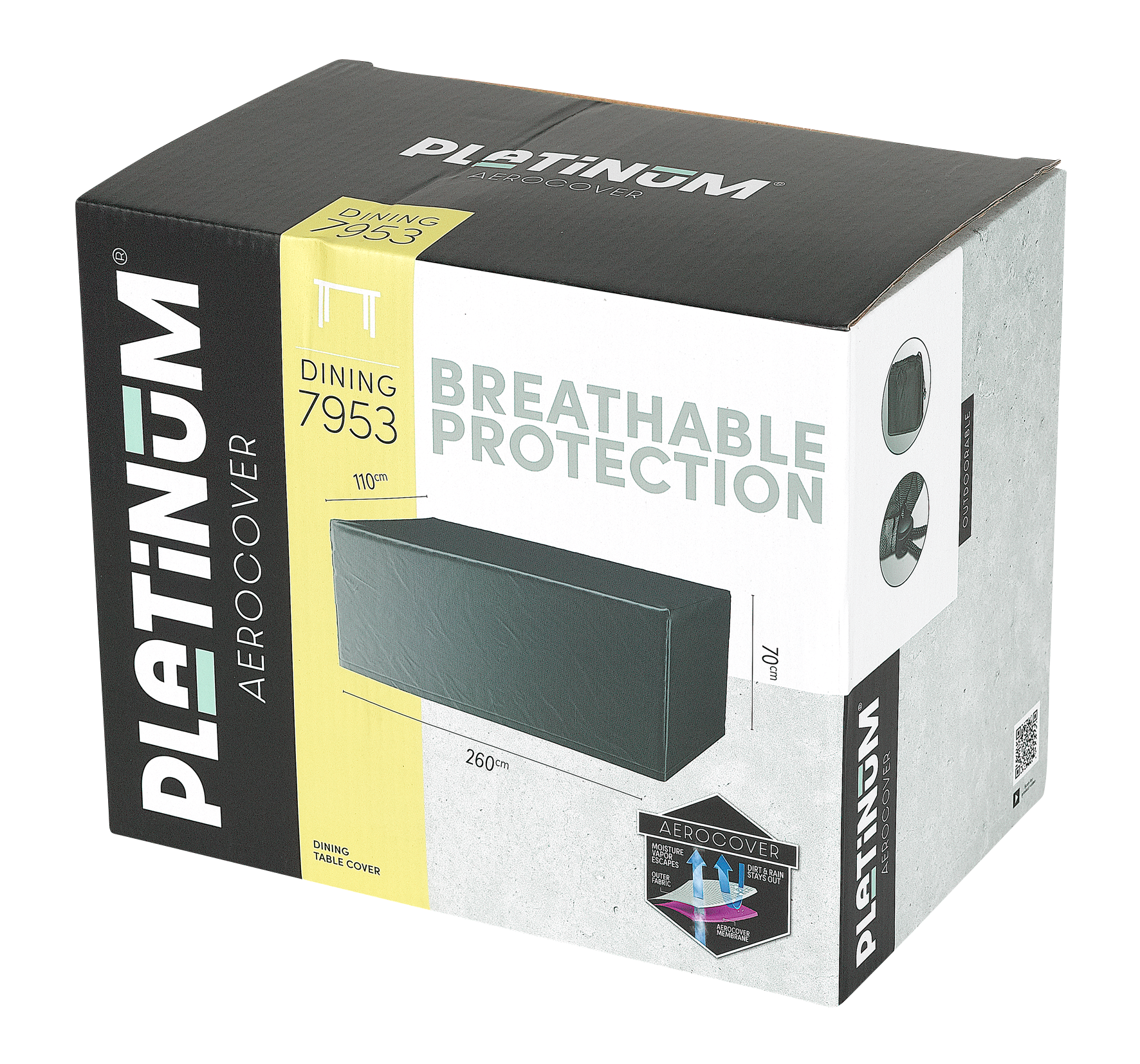 Schutzhülle Tisch 260x110x70cm