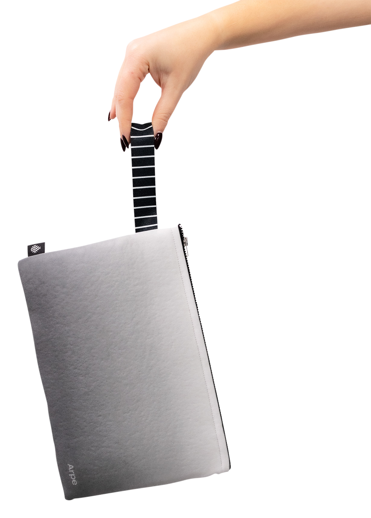 Necessaire L charcoal gray