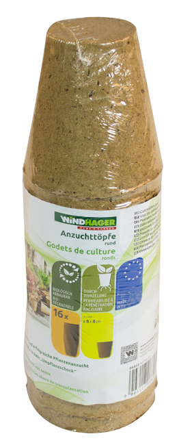 Anzuchttöpfe 8cm 16Stk.